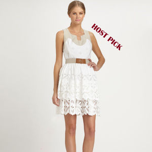 ❤️💥Host Pick! ❤️💥 Milly Pippa Dress White SZ 10